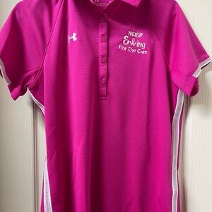 Swing for the Cure golf shirt 👚 ⛳️